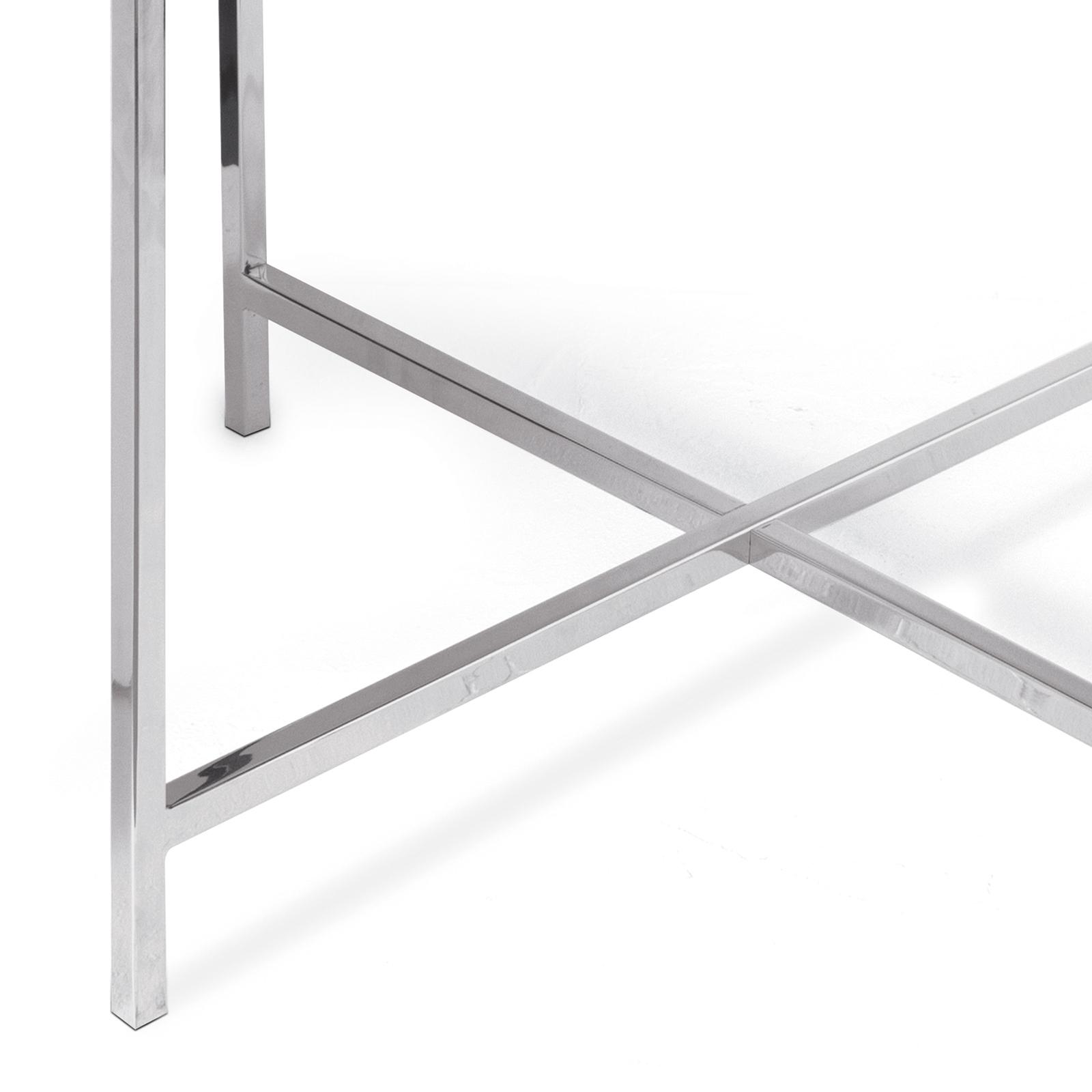 Derby Leather Tray Table | Blue