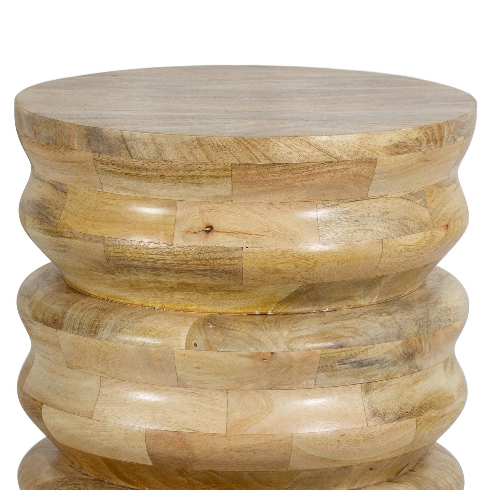 Aria Wood Accent Table | Natural