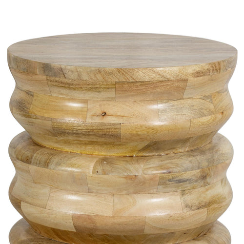 Aria Wood Accent Table | Natural