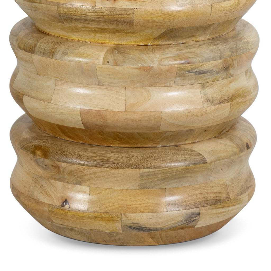 Aria Wood Accent Table | Natural