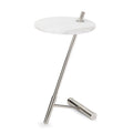 Spyder Accent Table | Polished Nickel