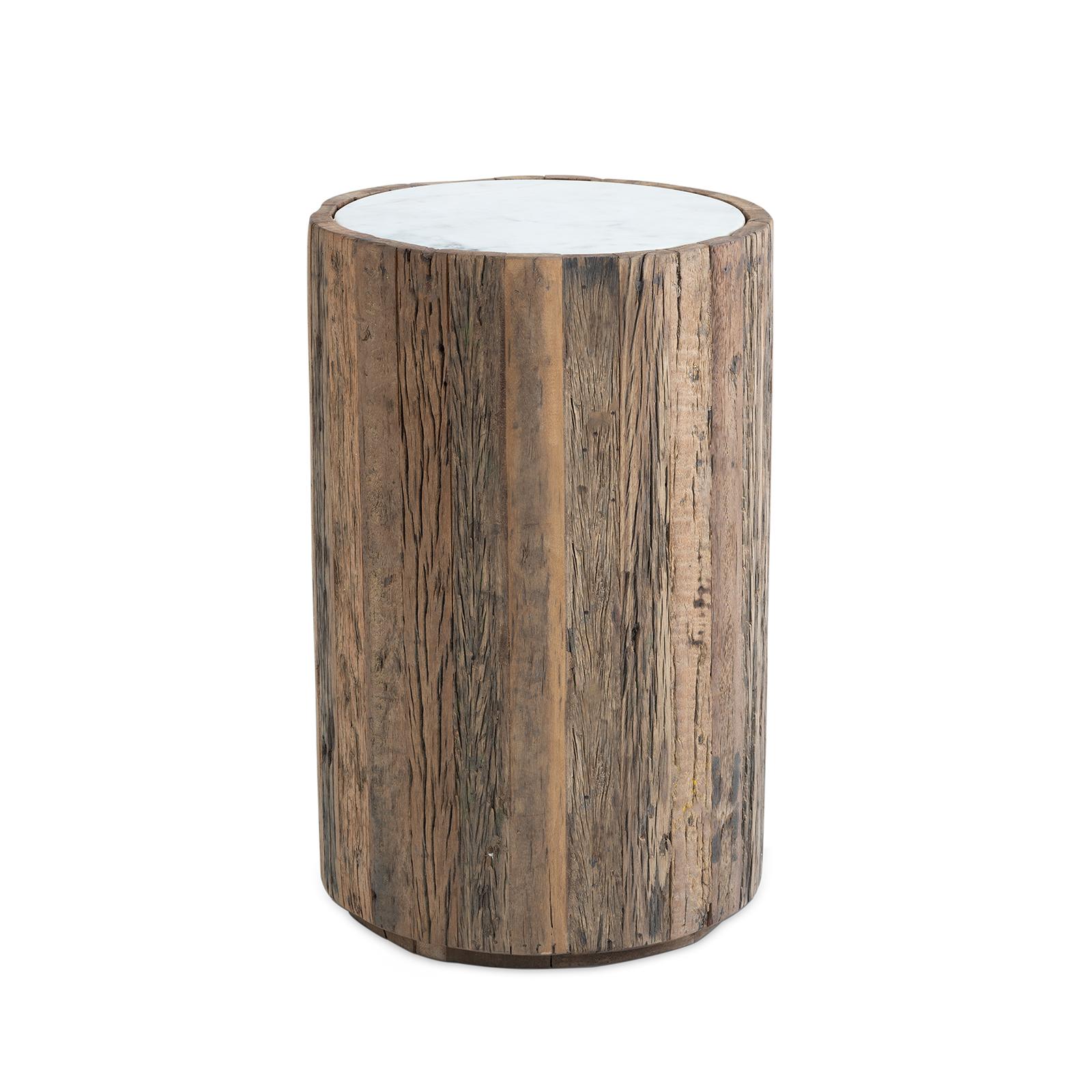 Eli Wood Side Table | Short