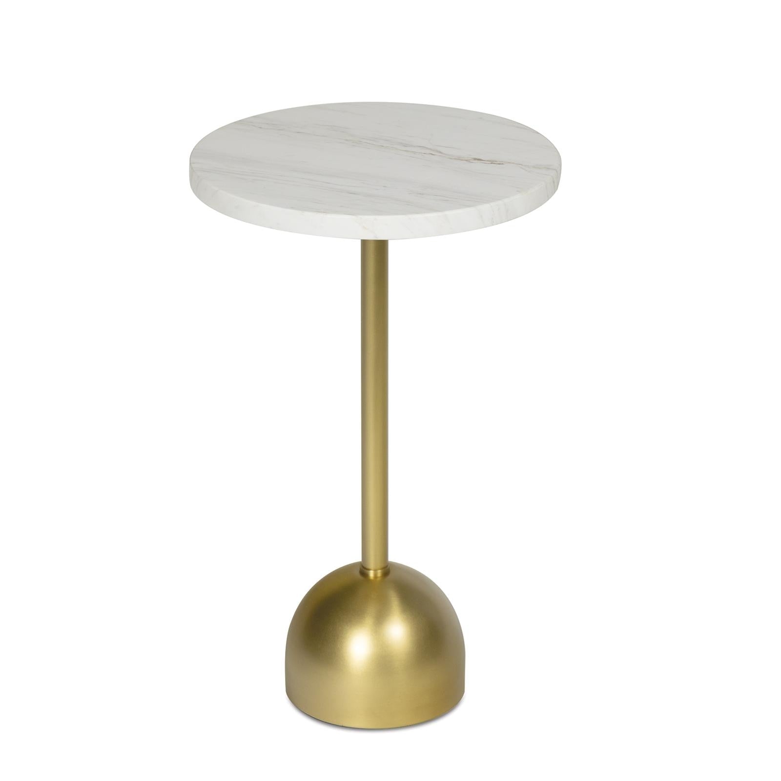 Arthur Accent Table | Natural Brass