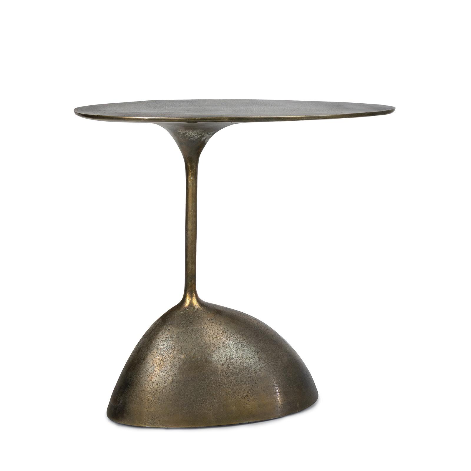 Rizzo Accent Table | Brass