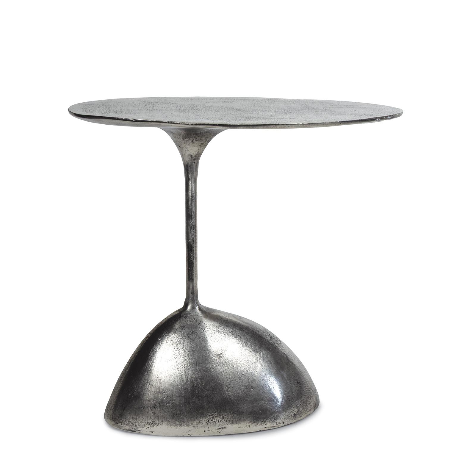 Rizzo Accent Table | Antique Silver