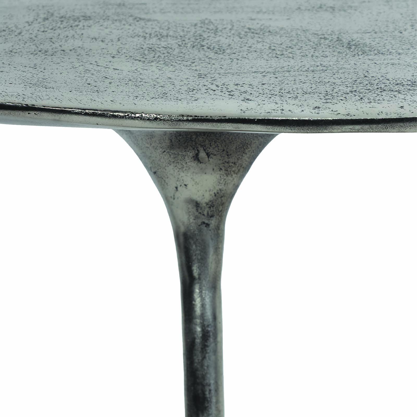 Rizzo Accent Table | Antique Silver