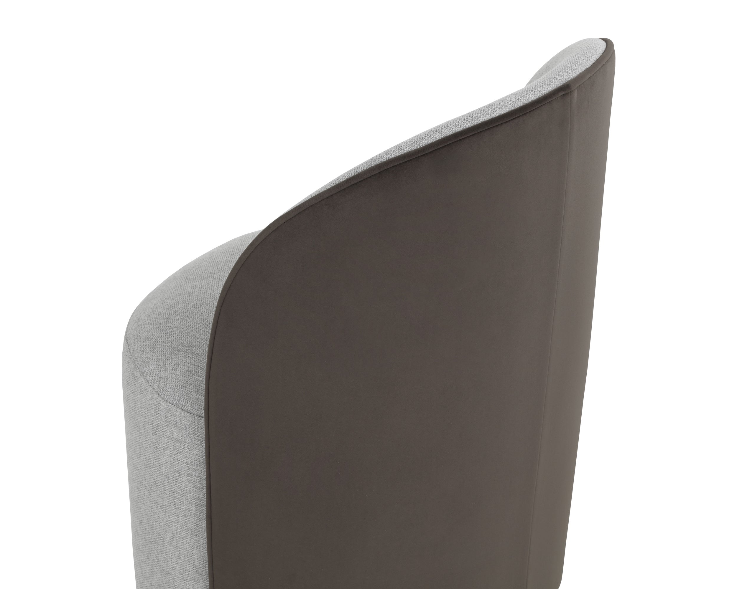 Cavoli Swivel Dining Chair - Belfast Heather Grey / Meg Ash
