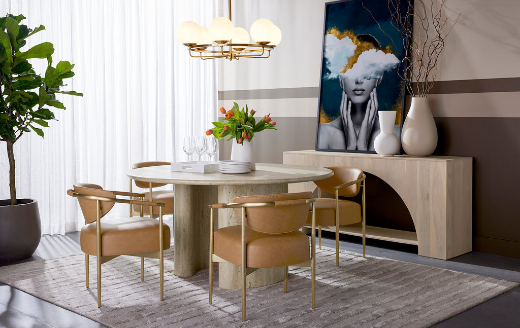 Tazma Hand-Tufted Rug - Taupe - 6' X 9'