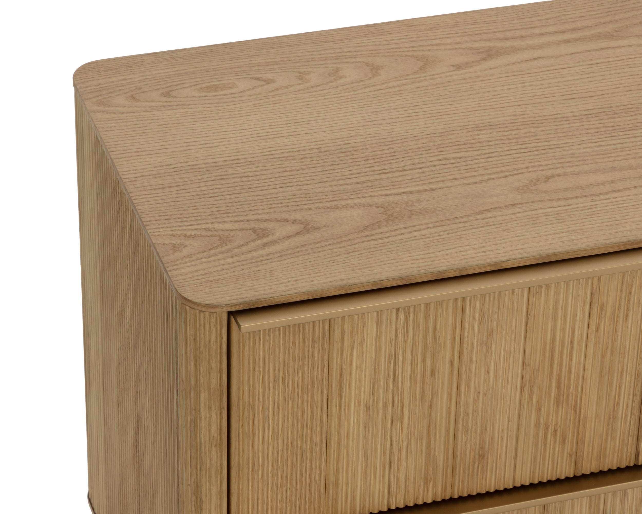 Kalla Nightstand - Large - Rustic Oak