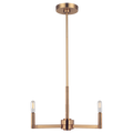 Fullton 3-Light Chandelier | Satin Brass | No Shade Bulb(s) Not Included