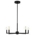 Fullton 5-Light Chandelier | Midnight Black | No Shade Bulb(s) Not Included