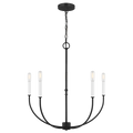 Greenwich 5-Light Chandelier | Midnight Black Bulb(s) Not Included