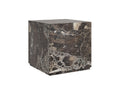 Laros End Table - Dark Emperador Marble