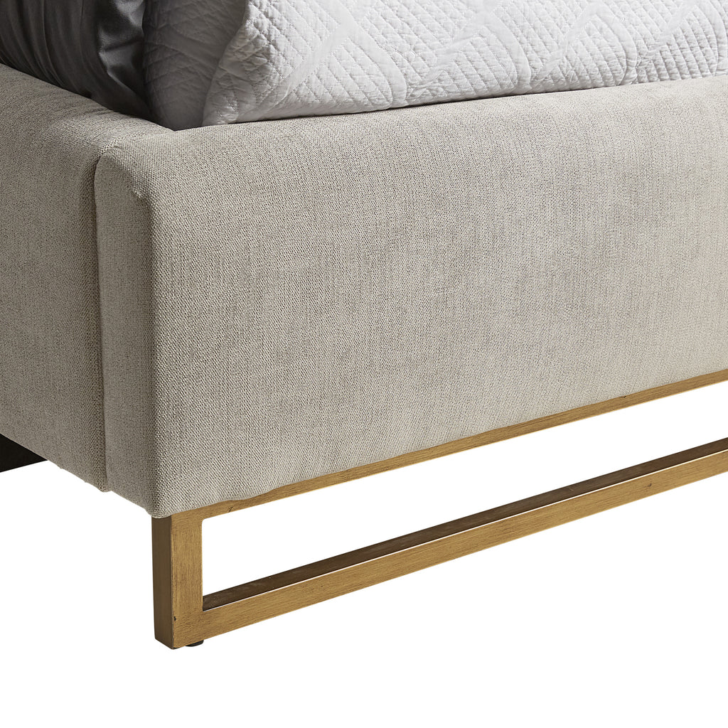 Nevin Bed - King - Polo Club Stone