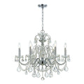 Imperial 26'' Italian Crystal Polished Chrome Chandelier