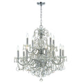 Imperial 29.5'' Swarovski Strass Crystal Polished Chrome Chandelier