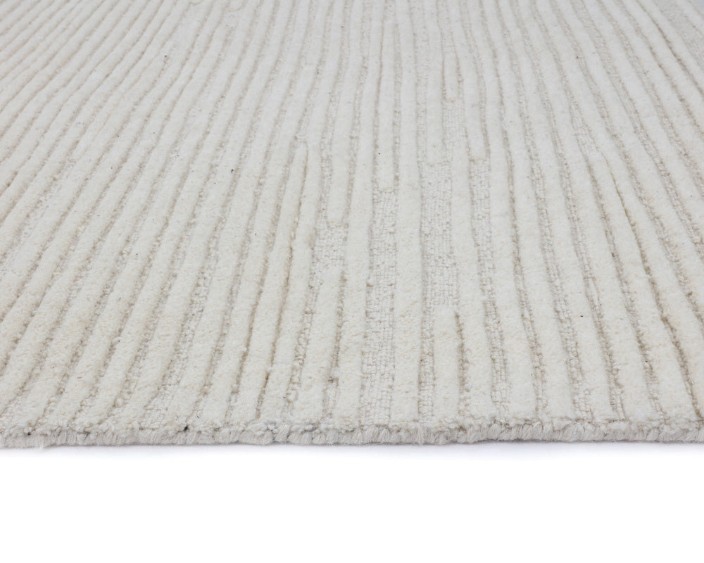 Deva Hand-Tufted Rug - Ivory - 6' X 9'