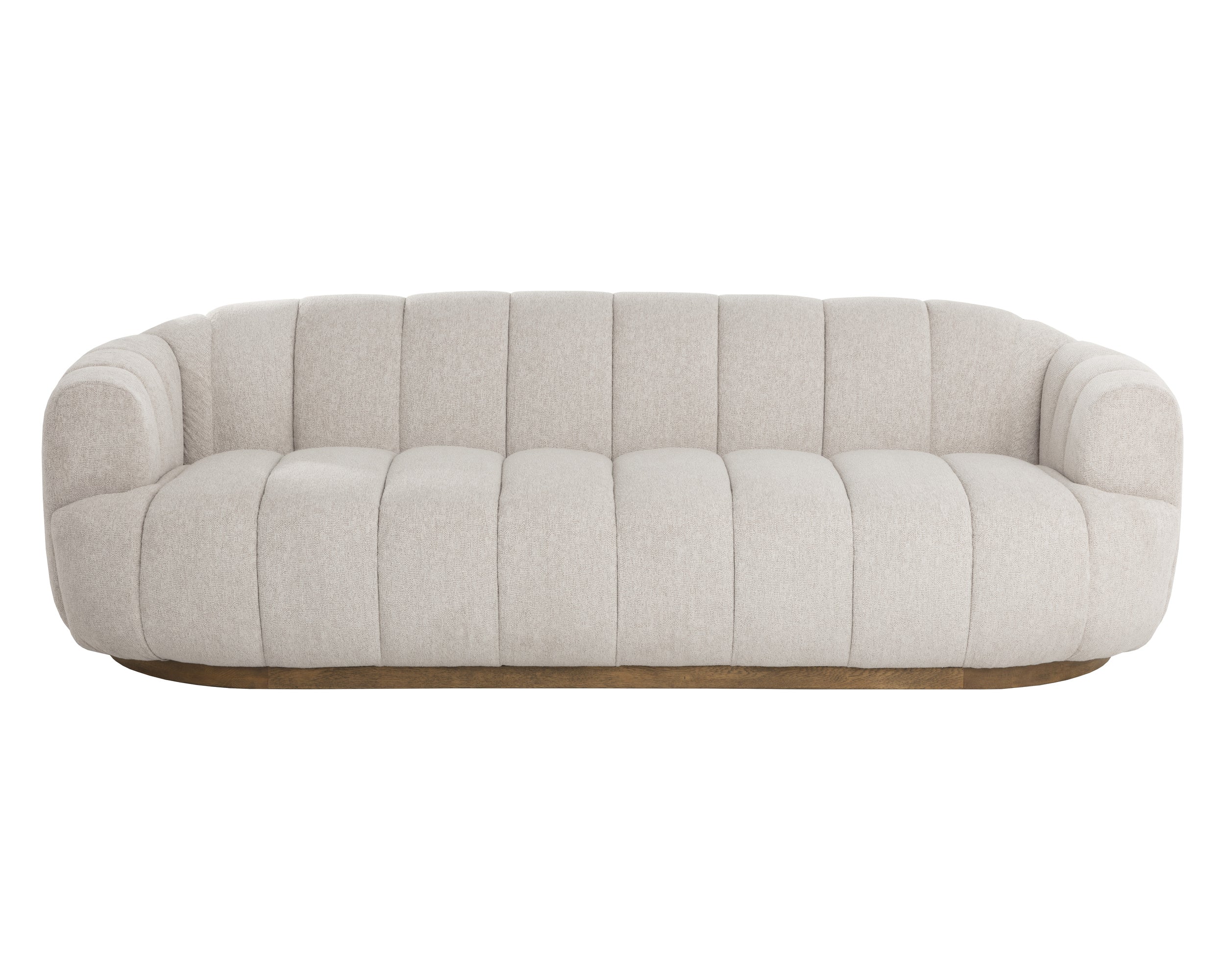 Tadeo Sofa - Warm Brown - Dove Cream