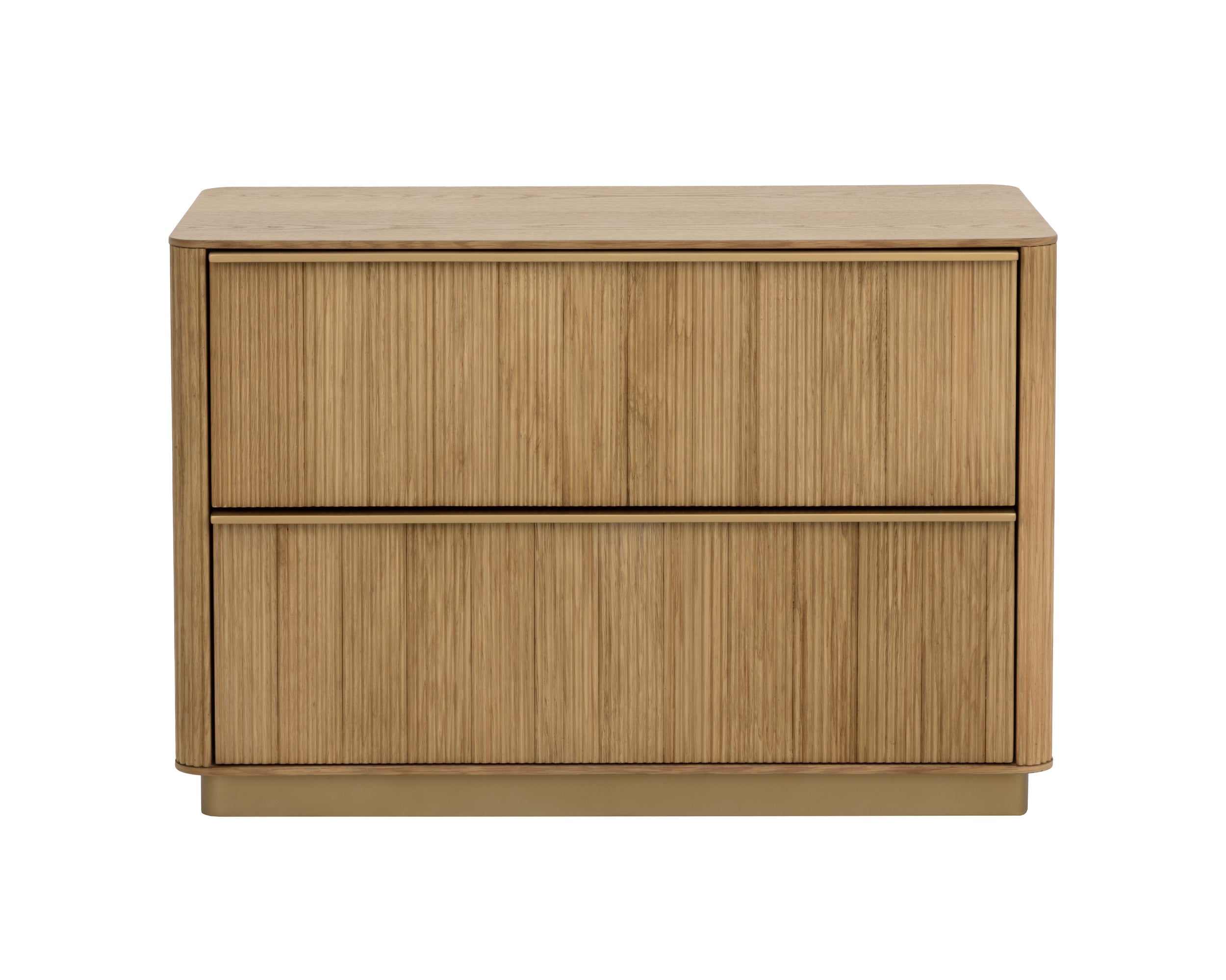 Kalla Nightstand - Large - Rustic Oak