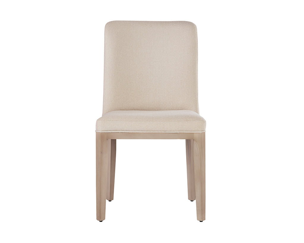Elisa Dining Chair - Light Oak - Mainz Cream