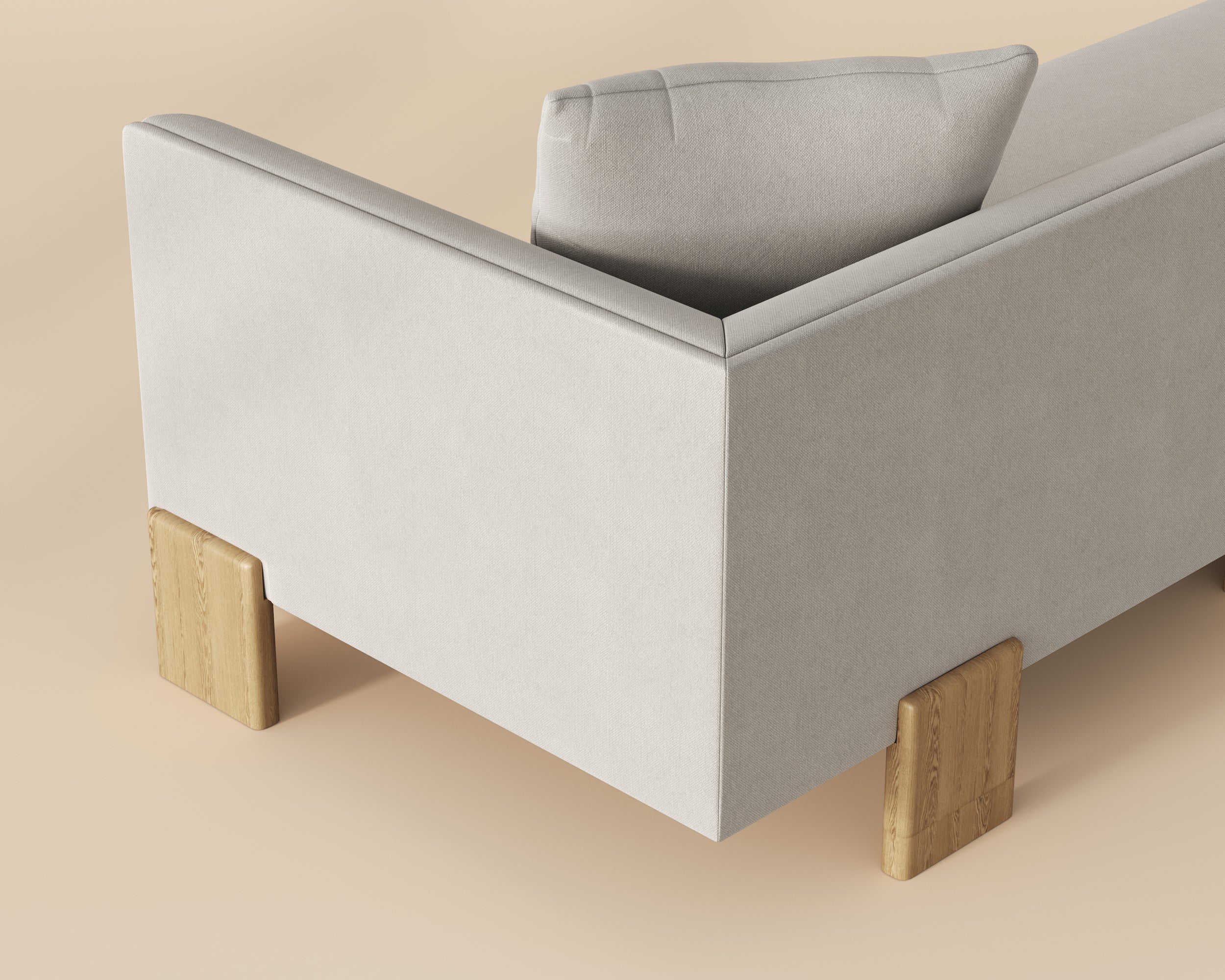 Anwa Sofa - Polo Club Muslin