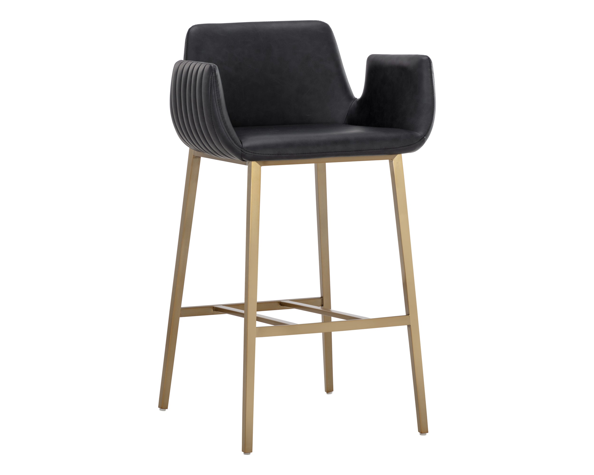 Lucano Barstool - Bravo Black