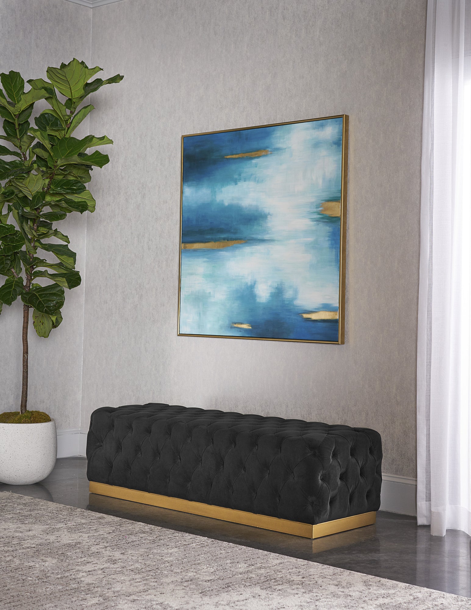 Babette Bench - Abbington Black
