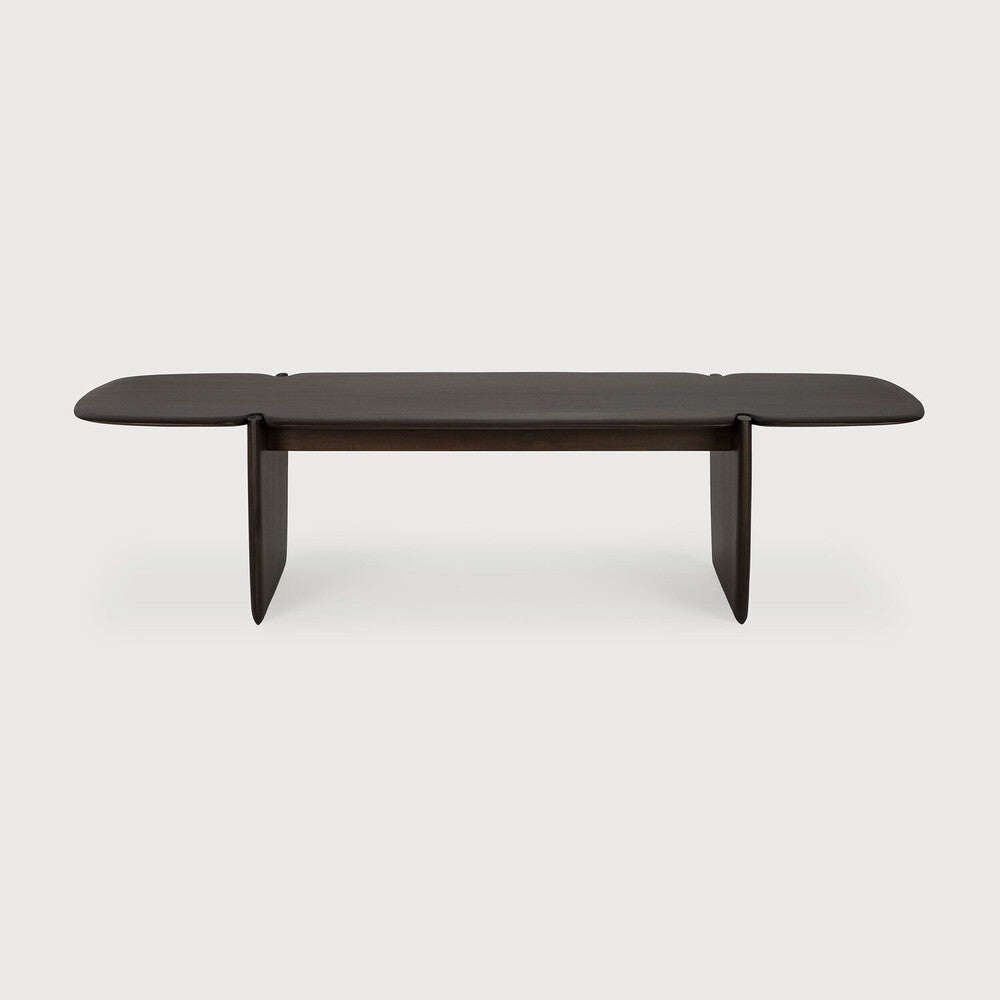 Pi Coffee Table | Varnished Mahogany | Dark Brown | Rectangular