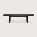 Pi Coffee Table | Varnished Mahogany | Dark Brown | Rectangular