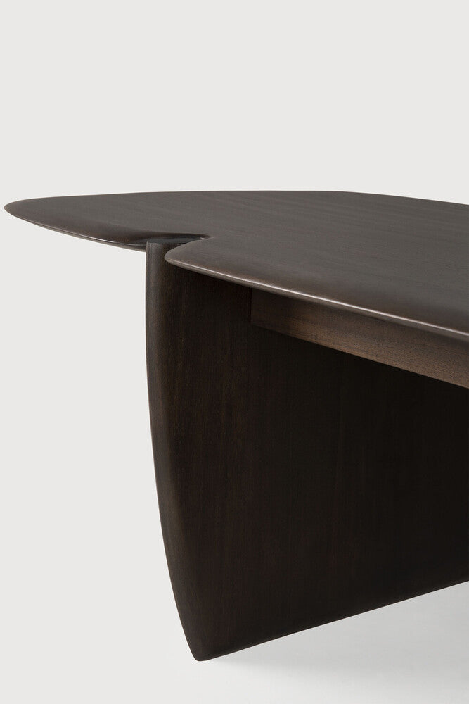 Pi Coffee Table | Varnished Mahogany | Dark Brown | Rectangular