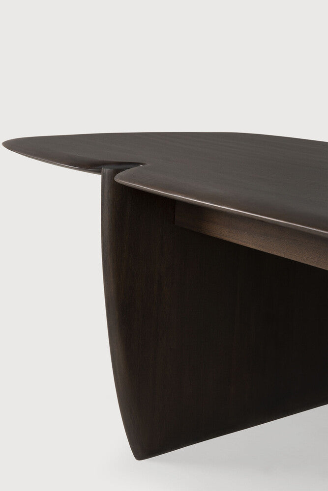 Pi Coffee Table | Varnished Mahogany | Dark Brown | Rectangular