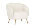 Clea Lounge Chair - Altro White