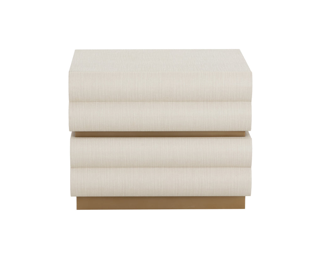 Subira Nightstand - Cream
