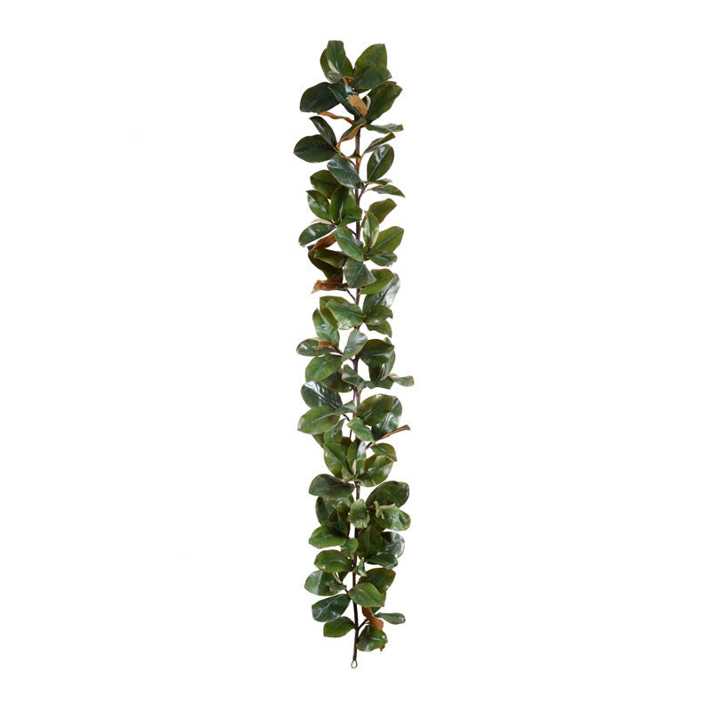 Magnolia Leaf Garland Classic 6'