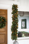 Magnolia Wreath 22" 6ft Luxe Garland