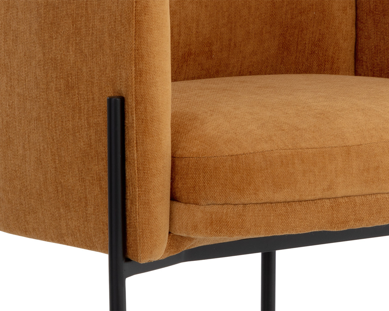 Richie Dining Armchair - Black - Danny Amber