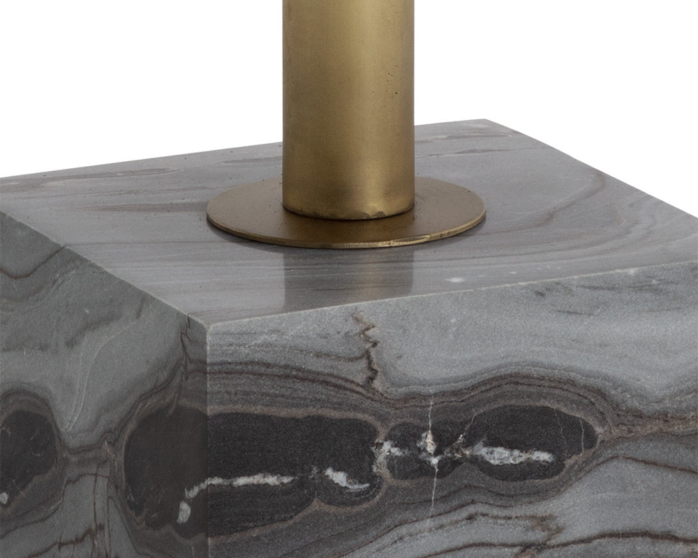 Kata Bistro Table - Grey Marble - 32"