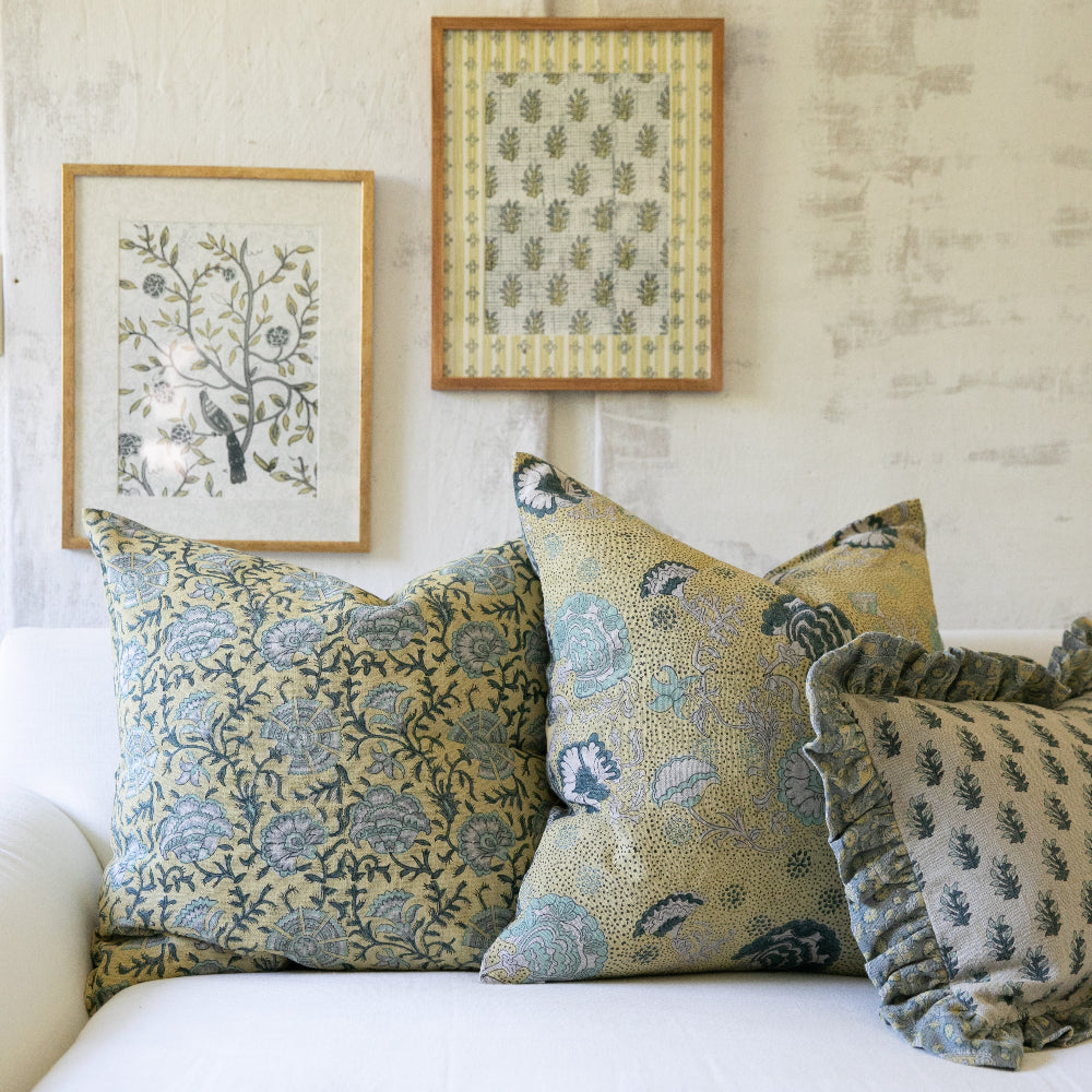 Tulip Butterweed Pillow