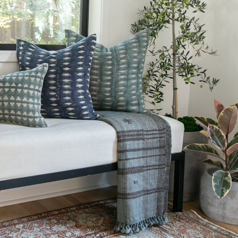 Villa Teal Pillow