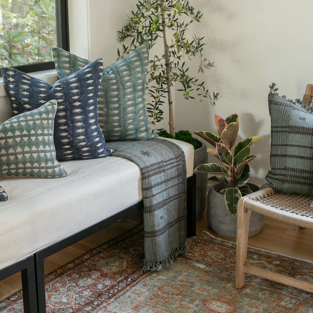Villa Indigo Pillow
