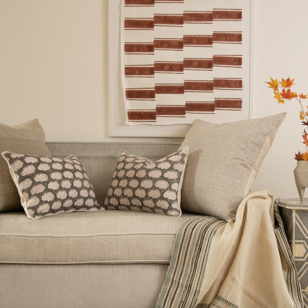 Dunes Gray Pillow