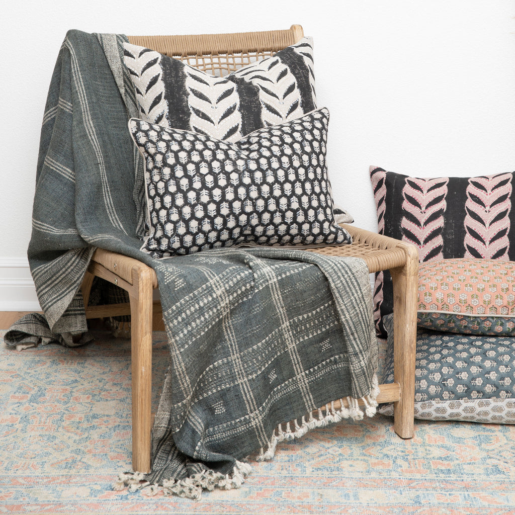 Tulsi Noir Pillow