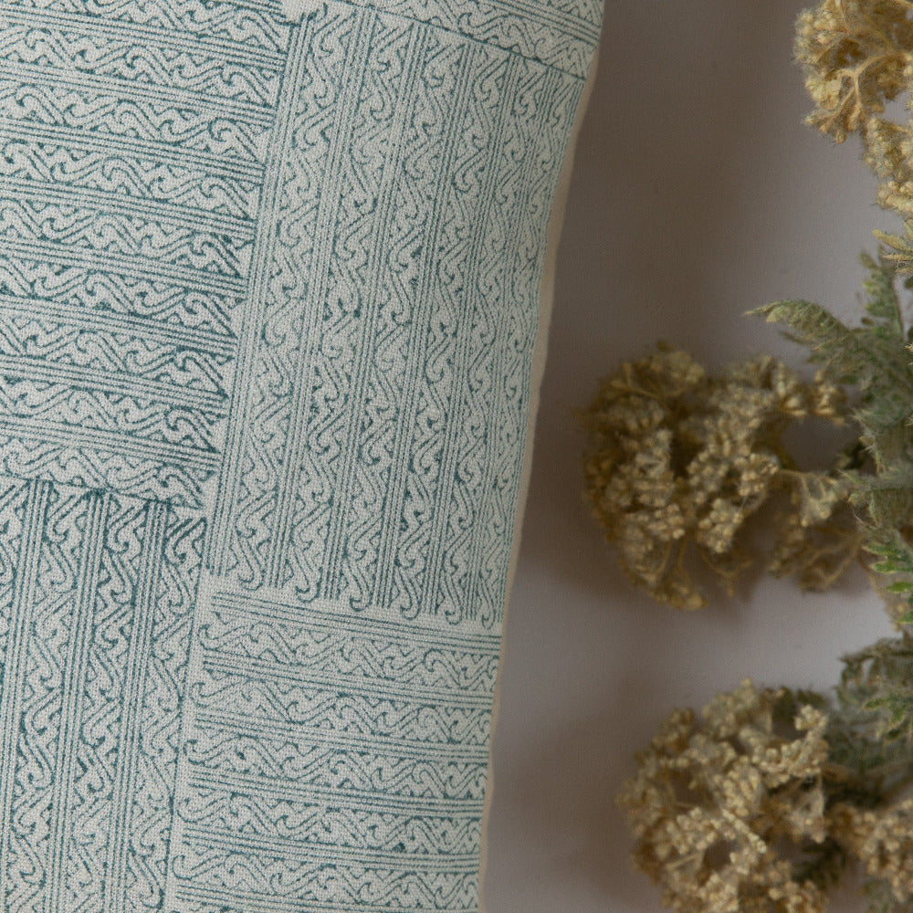Magnolia Teal Pillow