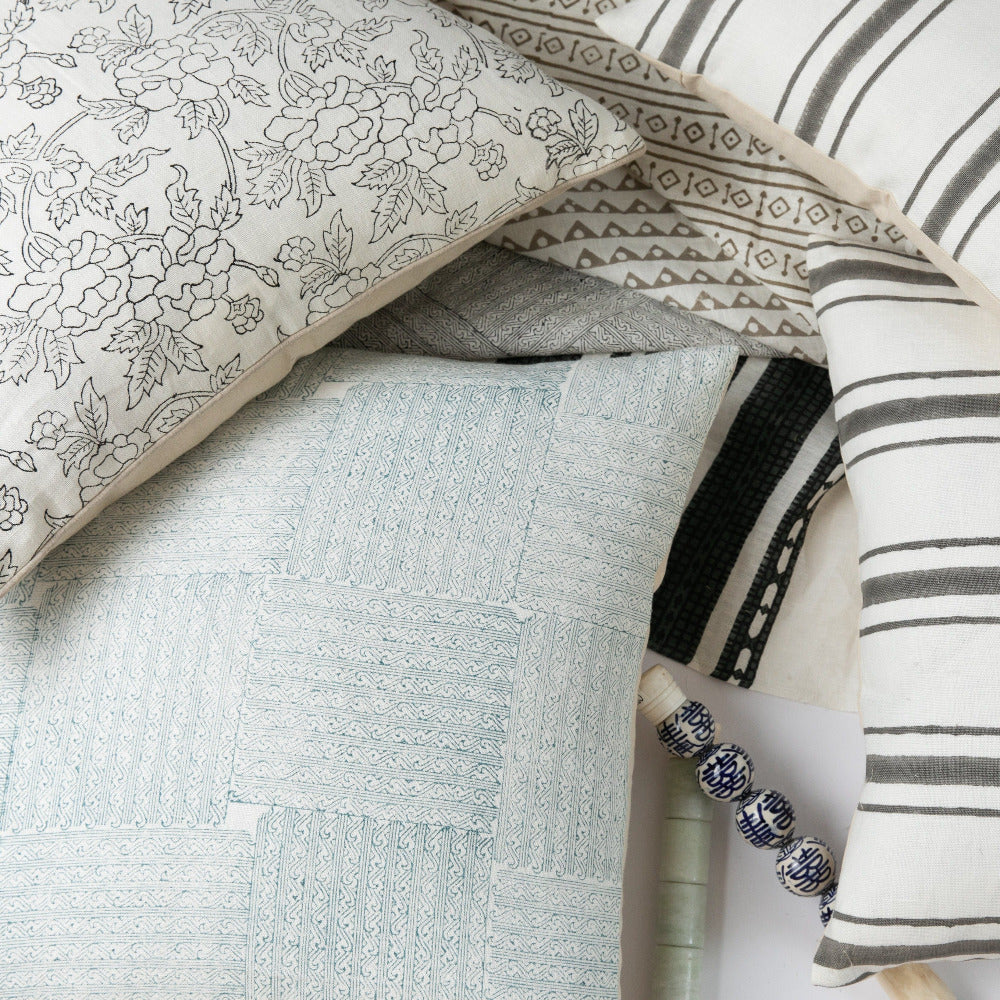 Magnolia Teal Pillow