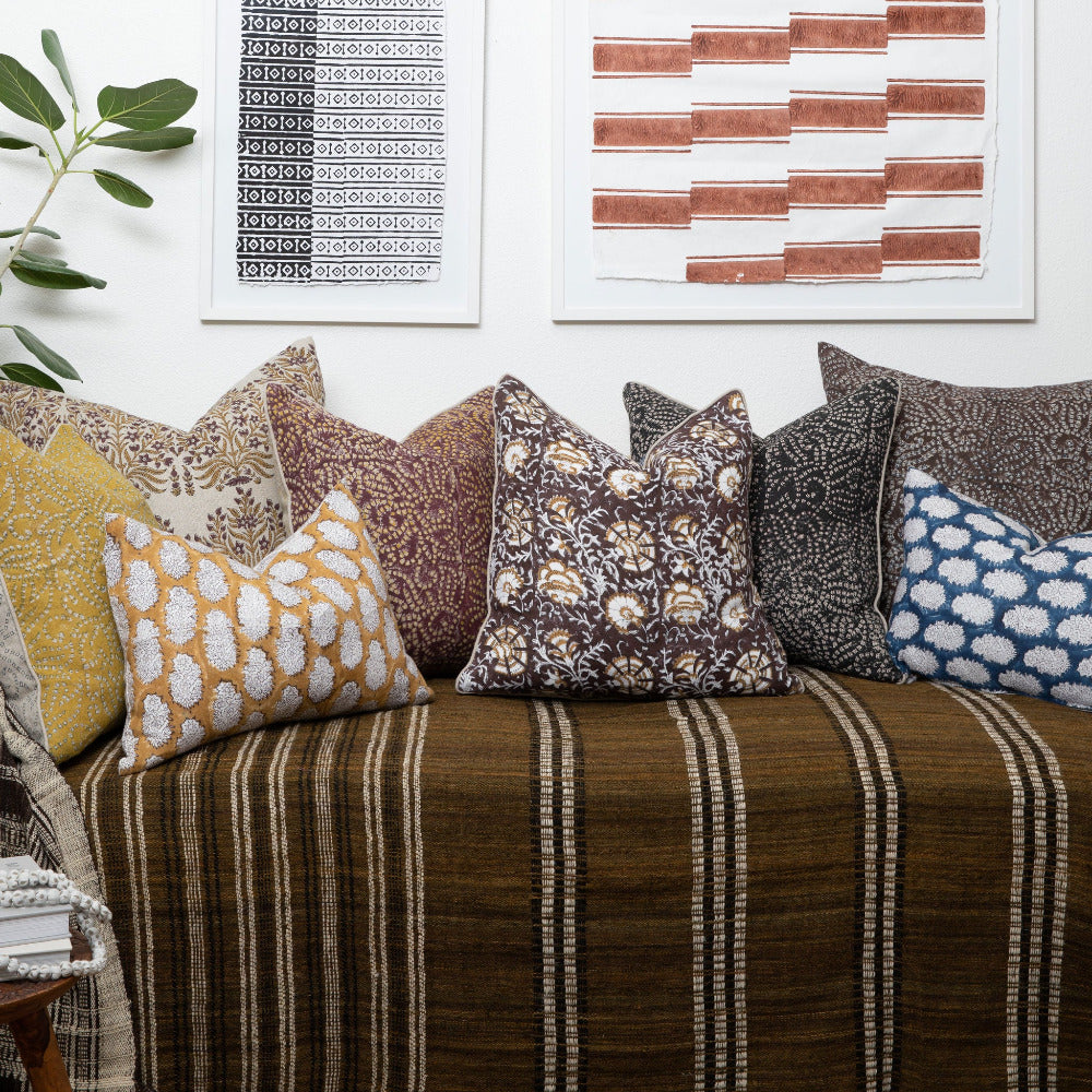 Dunes Indigo Pillow