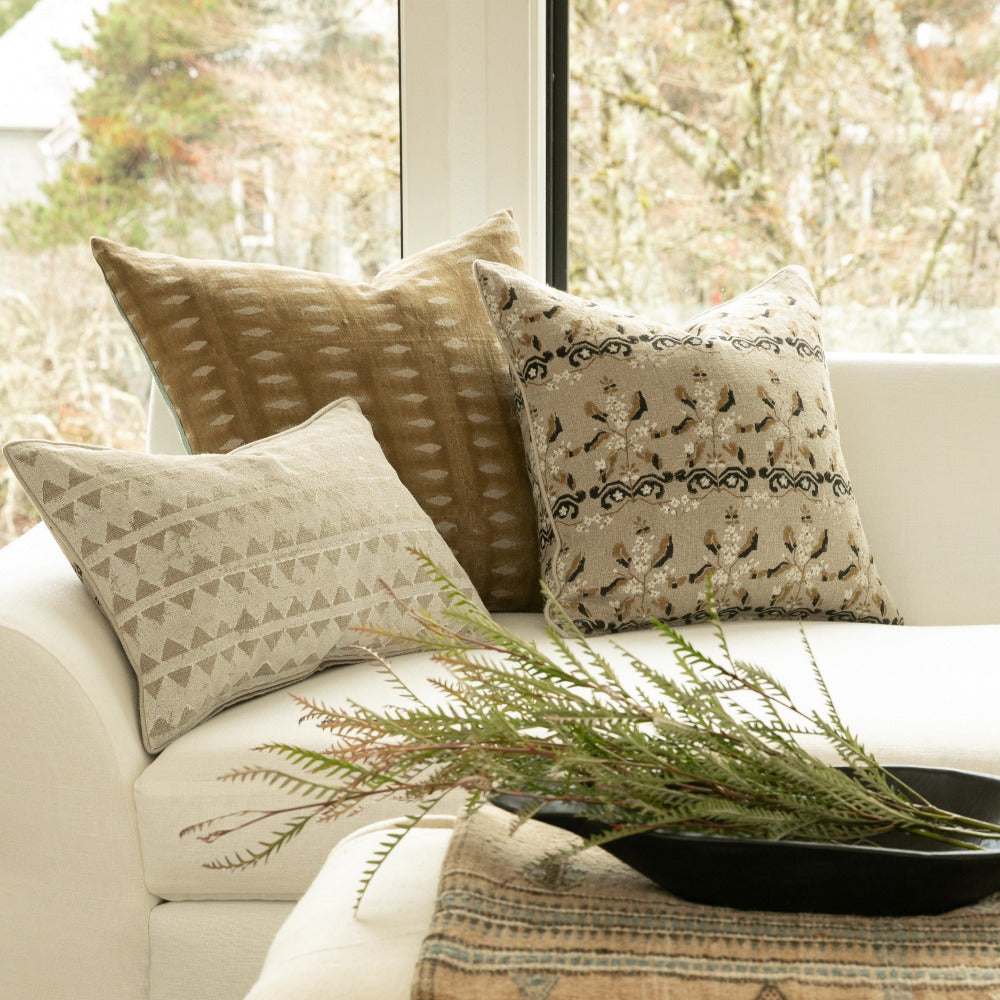 Jules White Pillow