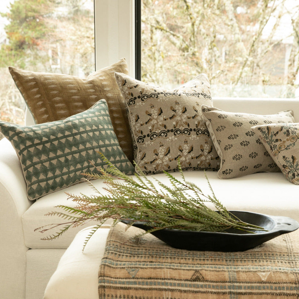Jules Teal Pillow