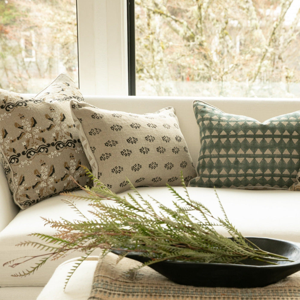 Sangeeta Noir on Natural Pillow
