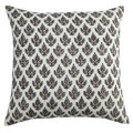 Iris Indigo on White Pillow
