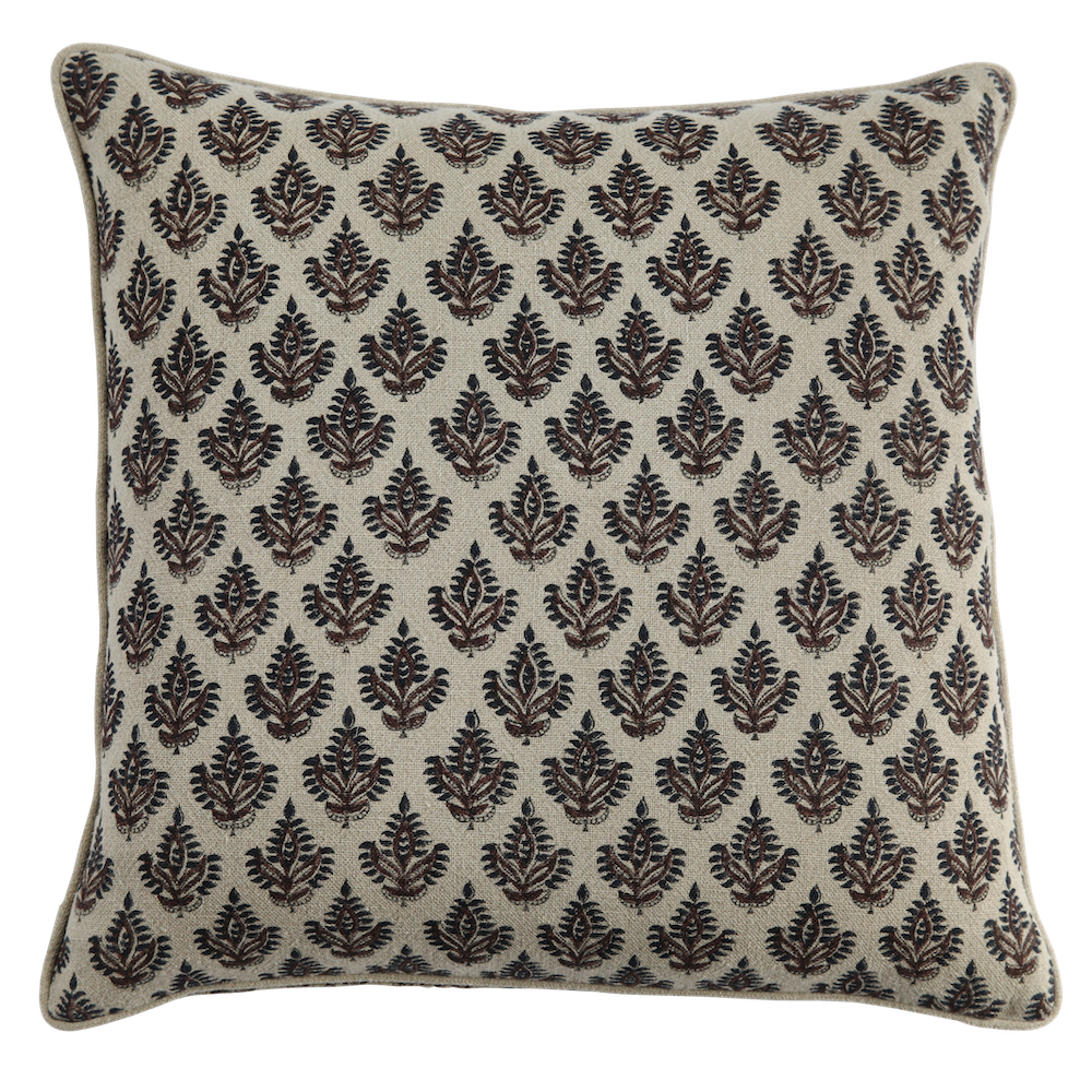 Iris Indigo Pillow